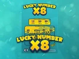 Lucky Numbers x8 game thumbnail